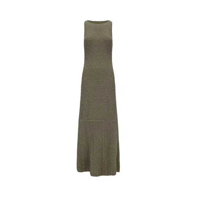 RUOHAN DARK SAGE BOUVET DRESS PREAW25
