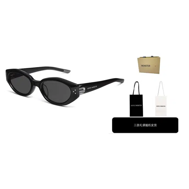 GENTLE MONSTER Cat Eye Sunglasses Black