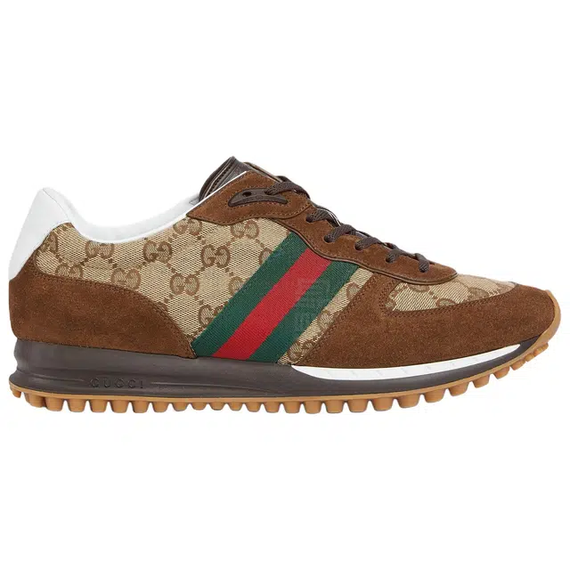 GUCCI Re-Motion Low Top Lace-Up Brown