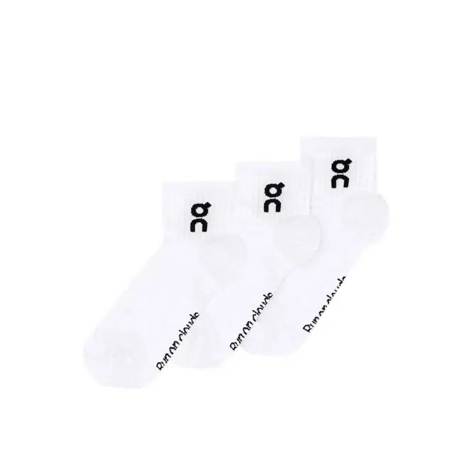 On Logo Sock Mid Logo 3