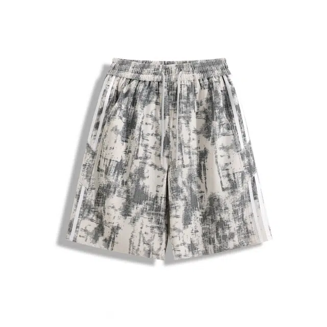 欧路得 美式运动夏季青少年潮牌裤子宽松五分裤休闲短裤 男款