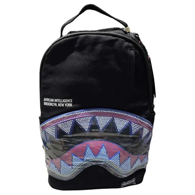 Sprayground Shark Mouth Black Backpack