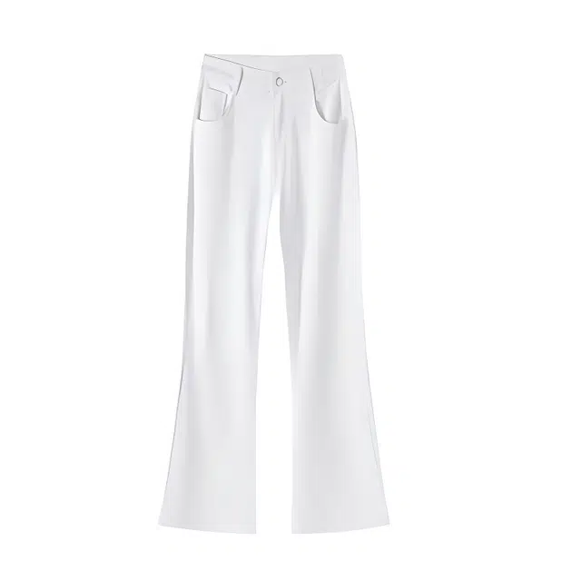 加荣 美式微喇休闲高街直筒弯刀裤男夏季薄款透气水洗显瘦潮流痞帅青少年百搭牛仔裤 男女同款