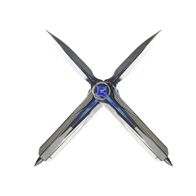 幽幽谷娜娜 游戏周边 叠伸缩版 近战武器合金 其他静态模型