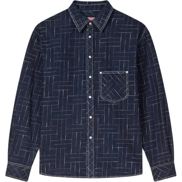 KENZO Weave Long Sleeve Shirt