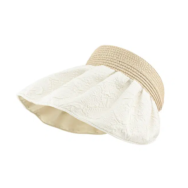 浪莎 沙滩清新透气轻盈舒适双面穿戴户外高街 聚酯纤维 防晒帽 女款