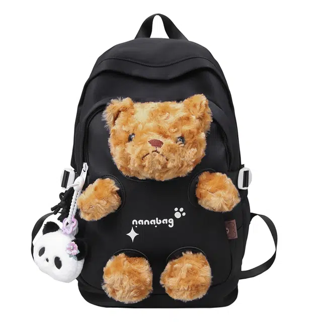 醇龙 可爱百搭轻便潮流 尼龙 双肩包 常规 女款 多色