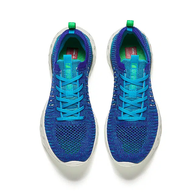 超级安踏 能量环夏季舒适运动透气轻便防滑 低帮 休闲跑步鞋 男款 相片蓝