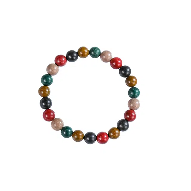 素于 五行中草药古法自制药香国潮新中式念珠提神醒脑疏肝解郁情绪稳定#好运 合香珠 手串 男女同款情侣款