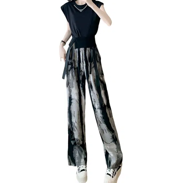 丝絮丝绸 通勤简约百搭时尚休闲套装 女款