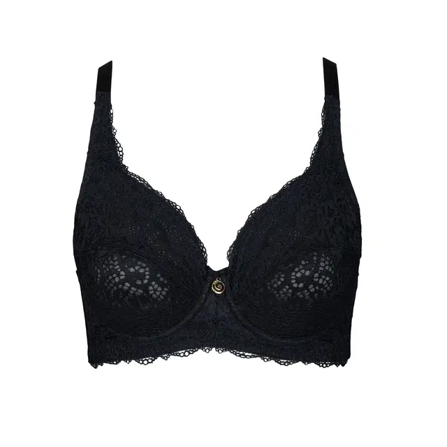 古今 大胸蕾丝全罩杯薄款凉感侧收大码文胸 女款