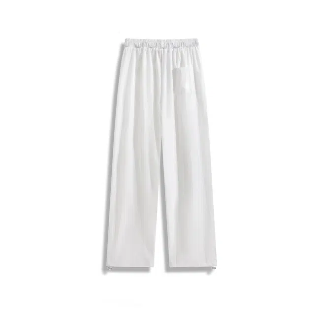 欧路得 速干美式高街薄款宽松阔腿运动休闲裤 男款