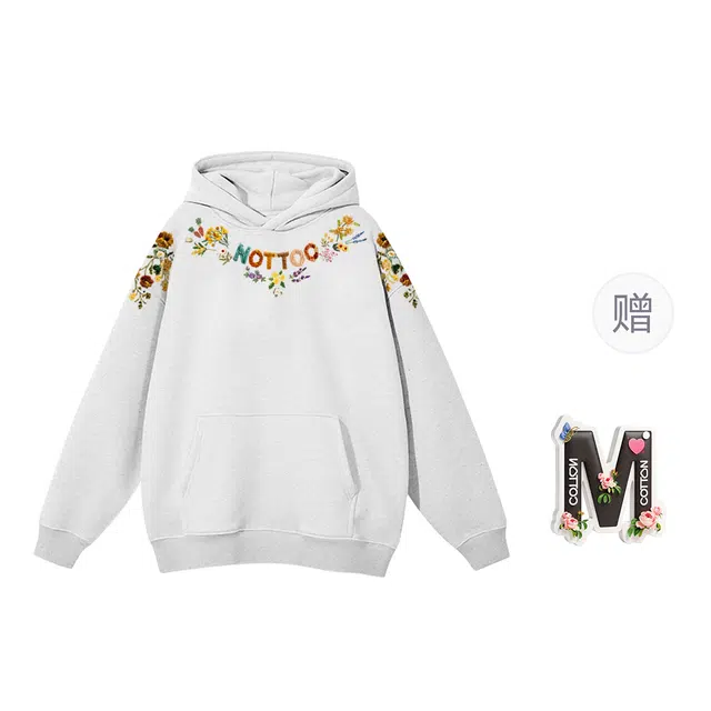 棉购 简约百搭时尚舒适长袖卫衣 女款