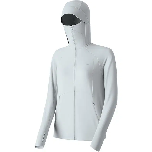 蕉下 防风凉感防紫外线遮阳透气舒适休闲户外运动显瘦针织防晒服 女款