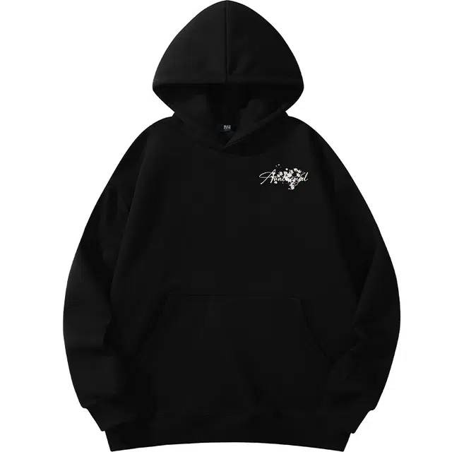 UNthemed Logo Embroidered Hoodie