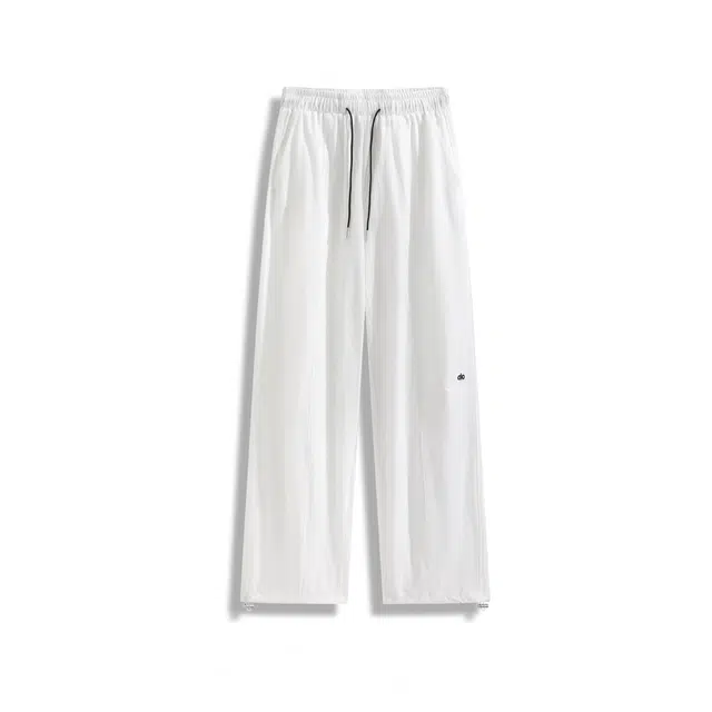 欧路得 速干美式高街薄款宽松阔腿运动休闲裤 男款