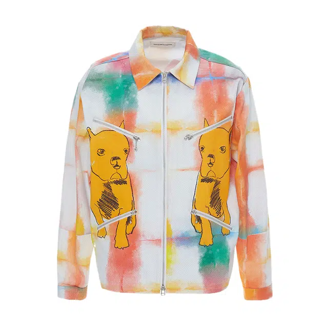 THE MUSEUM VISITOR GERMAN BULLDOG WORK