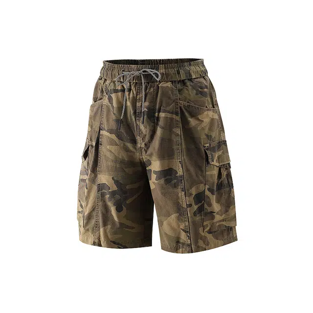 金盾 夏季潮流美式休闲短裤 男款