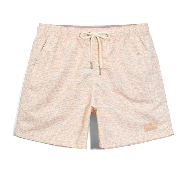 盖浪 透气速干宽松可下水四分沙滩裤 男款