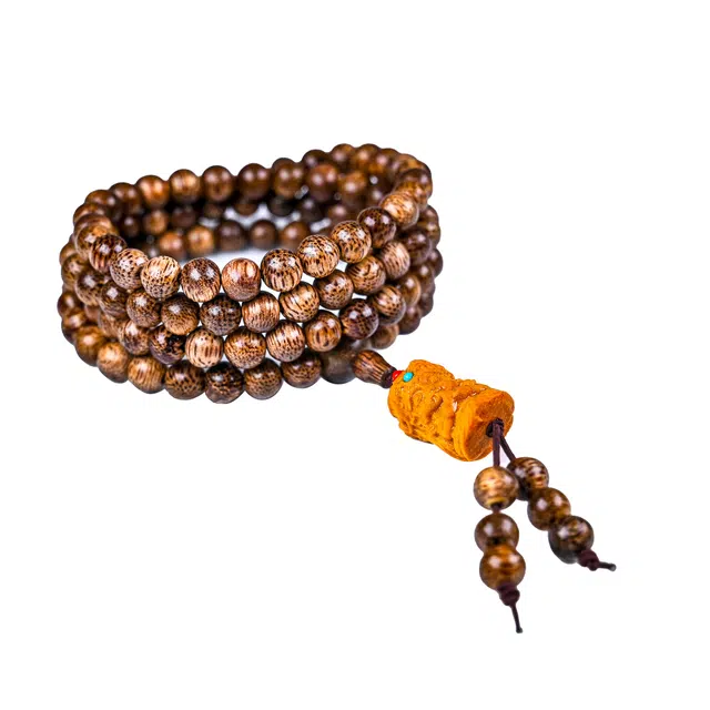 素于 新中式简约百搭 轻奢高级感 招财纳福 檀木 手串 男女同款情侣款