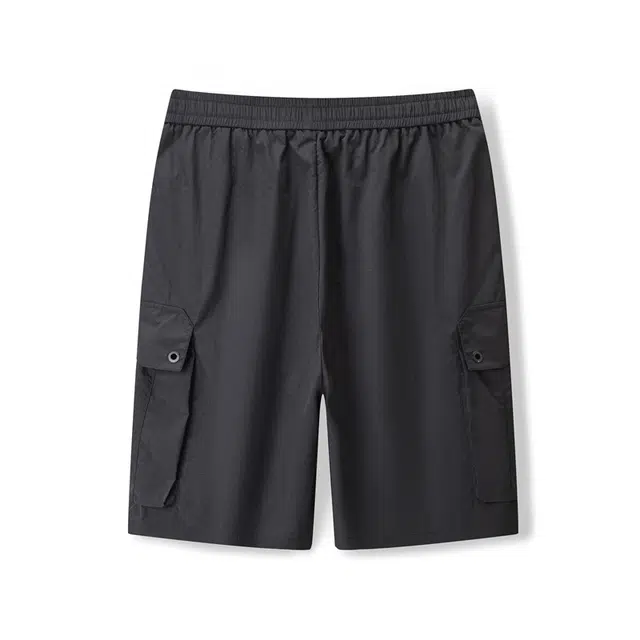 卡丹狄诺 街头复古多口袋阔腿工装短裤 男款