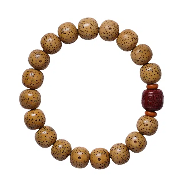 宣华意 精品原籽文玩回纹珠盘玩佛珠 星月菩提 手串 男女同款情侣款