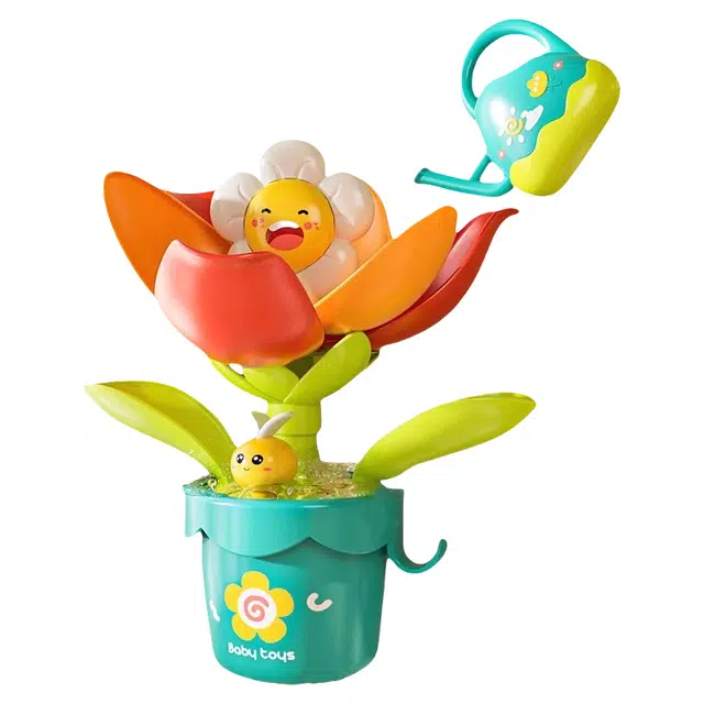 图米鱼 遇水开花戏水花洒喷水 早教教具