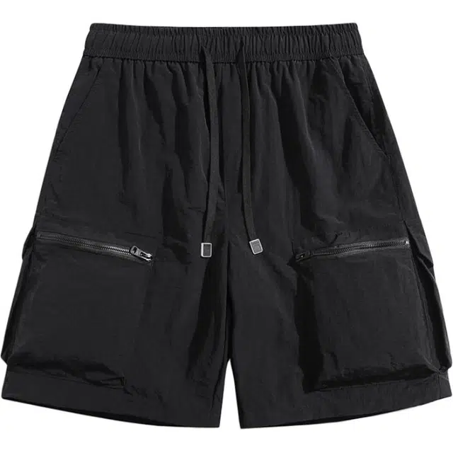 佐菲利 美式复古工装五分裤宽松直筒休闲短裤 男款