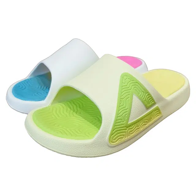 匹克 态极经典拖 缤纷彩虹 潮流时尚 防滑防臭防磨一字拖鞋 男女同款 蓝绿鸳鸯