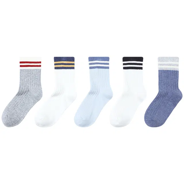 久岁伴 时尚亲肤舒适袜子儿童款