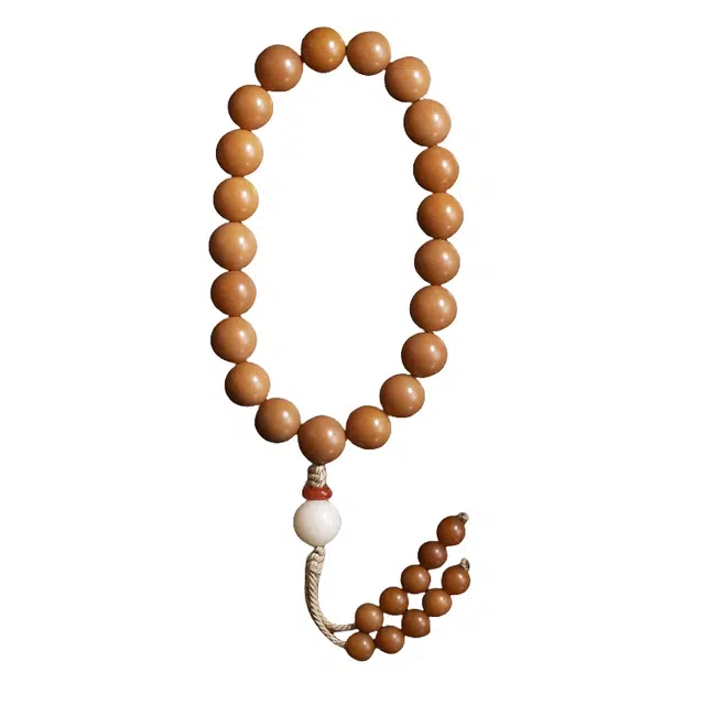 宣华意 【收藏级】精品手持原籽文玩 藏式十八子 盘玩佛珠念珠 菩提根 手串 男女同款情侣款