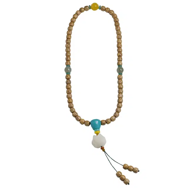 宣华意 新中式国潮高密正月配饰盘玩佛珠念珠 星月菩提 手串 男女同款情侣款