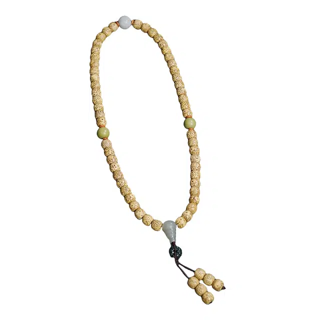 宣华意 【珍藏级】精品陈籽 新中式手持文玩配饰玉石念佛珠 星月菩提 手串 男女同款情侣款