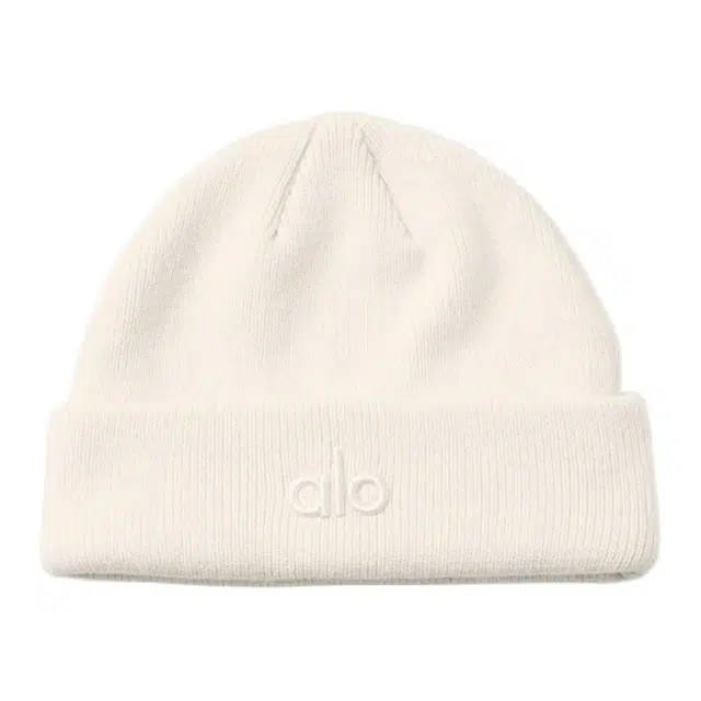 alo yoga Recycled Polyester Beanie White