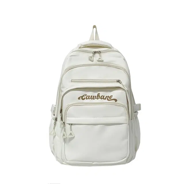 帕克熊 高级质感大容量百搭时尚 复合布 双肩包 常规 男女同款情侣款 多色