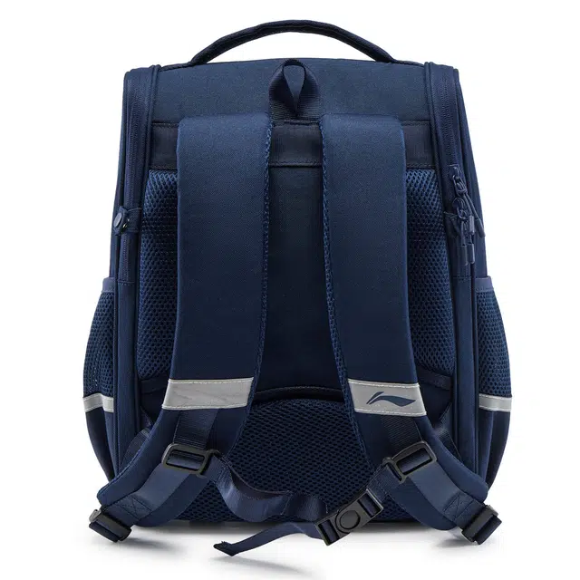 李宁儿童 运动生活系列 时尚舒适反光大容量 聚酯纤维 双肩包 青少年