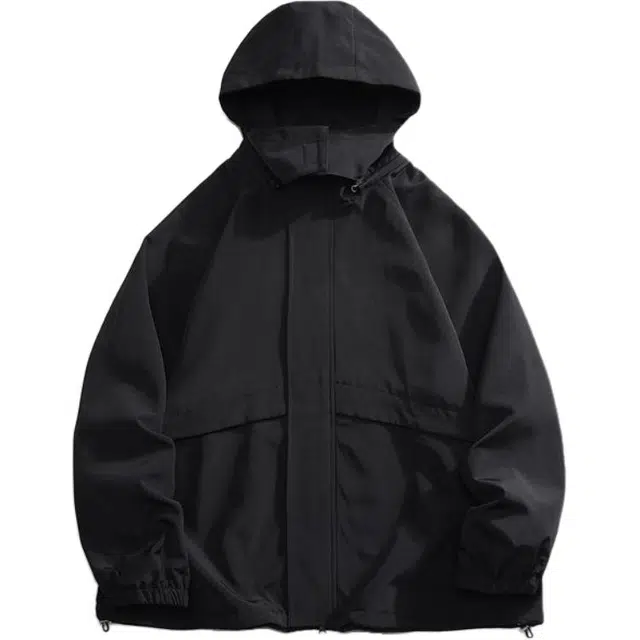 半空山 美式休闲复古机能舒适无性别主义长袖夹克 男女同款