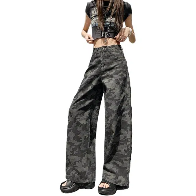 如续 时尚简约百搭潮流牛仔裤 女款