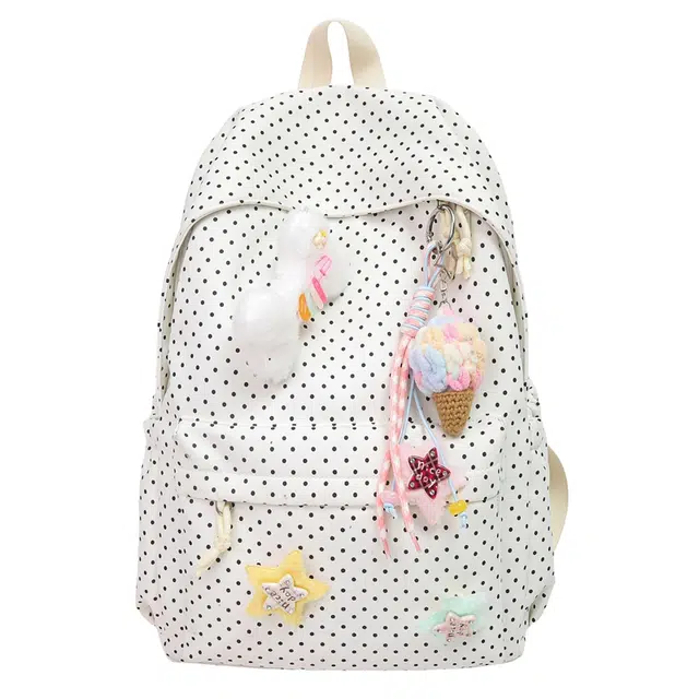 笛贝嘉 韩系高颜值百搭可爱 尼龙 双肩包 女款 多色