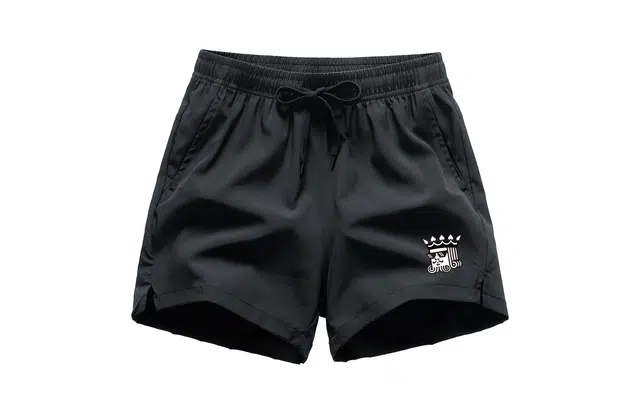 木林森 美式宽松休闲透气三分健身训练运动短裤 男女同款