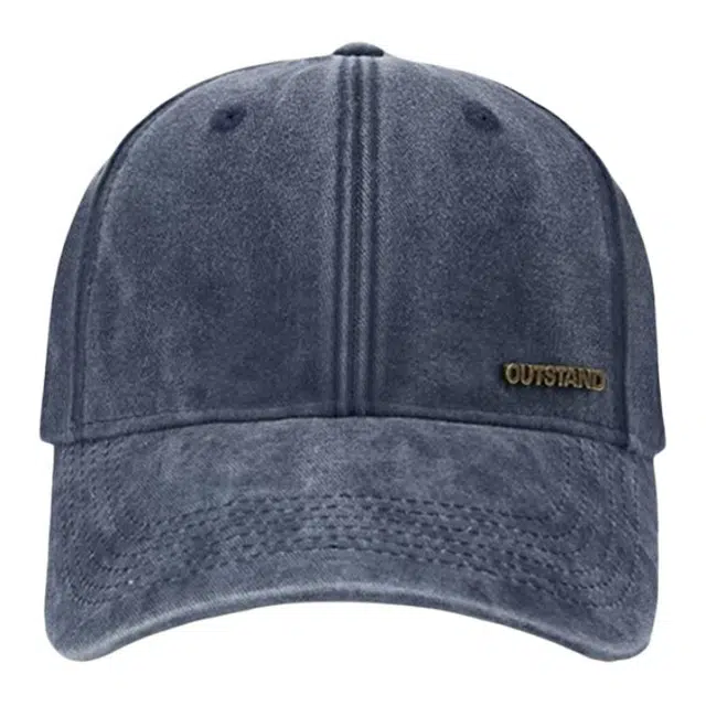 浪莎 复古做旧字母标 棉 鸭舌帽 男女同款情侣款