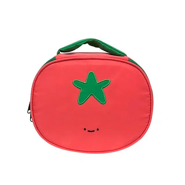 吉圣瑞手提化妆包番茄可爱大容量分层收纳洗漱包旅行便携洗漱包外出化妆包