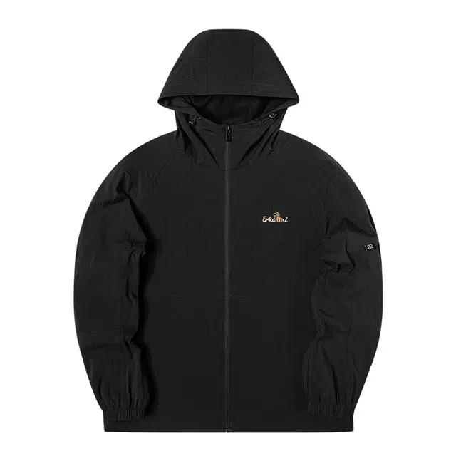 鸿星尔克 生活系列 字母拉链连帽百搭宽松休闲风衣 男款