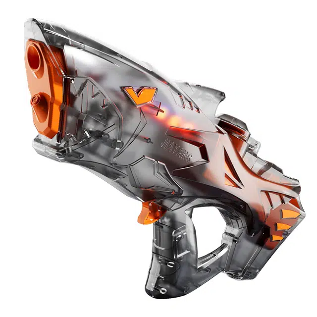 咕轹 电动连发鲨鱼 水枪