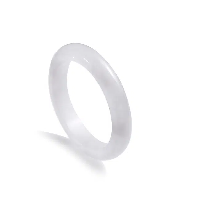 梨云暮雪 荔枝冻款 显白  百搭  好运天然 白水晶 手镯 女款