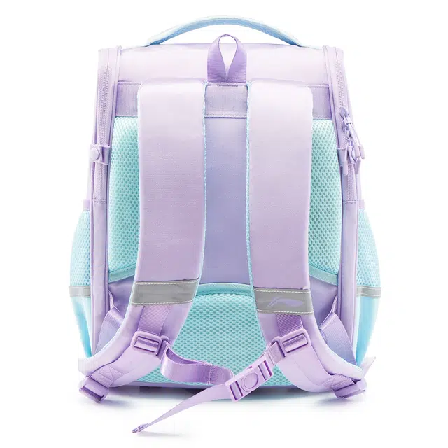 李宁儿童 运动生活系列 时尚舒适大容量反光 聚酯纤维 双肩包 青少年