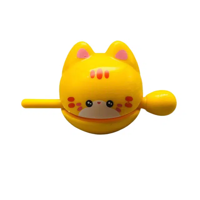 【日进斗金 财运亨通】 缇克玺 木鱼动物猫咪小柴敲敲乐 玩具#好运 檀木 摆件 男女同款情侣款