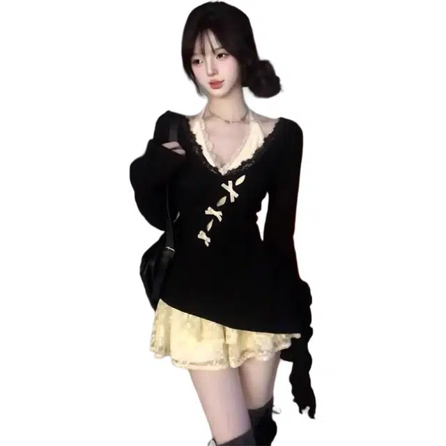 水中花 舒适百搭气质优雅裙装套装 女款