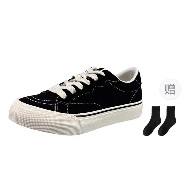 小鹿米利 小众休闲日系复古百搭运动 耐磨 低帮 板鞋 男款