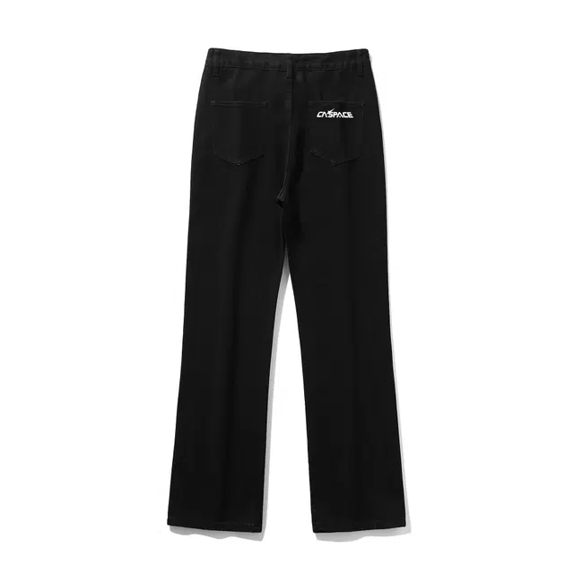 中国航天 美式高街裤子夏季时尚百搭潮流宽松简约舒适透气垂感顺滑耐磨抗皱显高显瘦直筒牛仔裤 男女同款